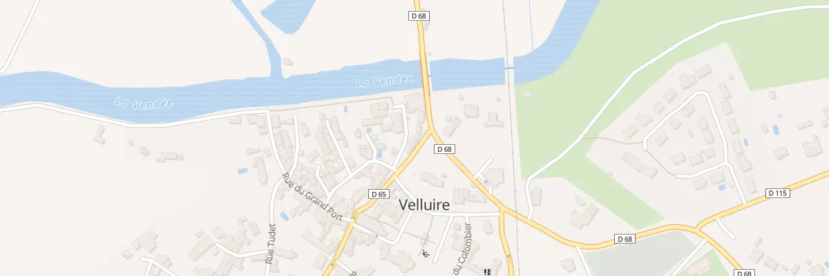 Plan du 2 Rue Georges Clemenceau Velluir aux Velluire-sur-Vendée