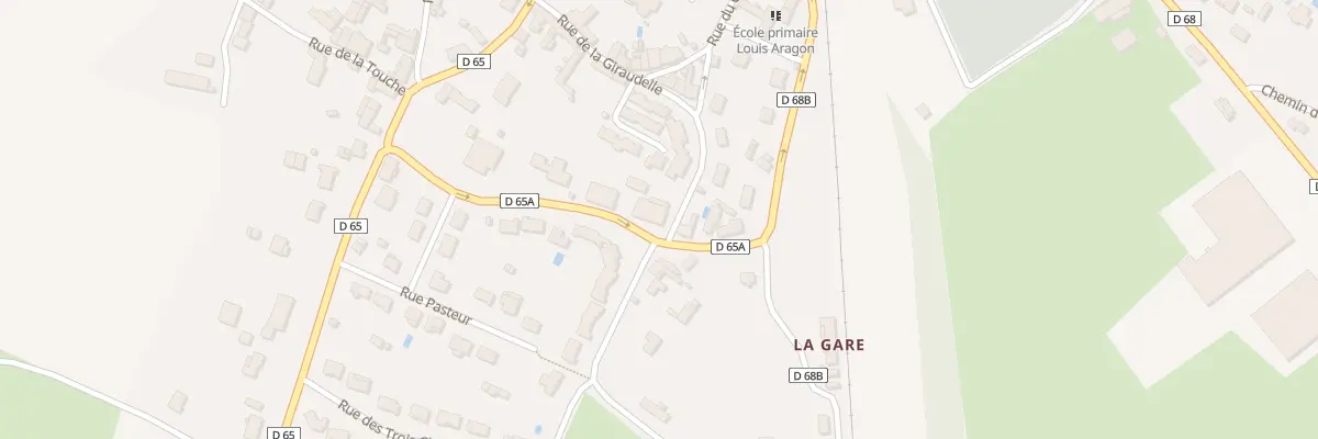 Plan du 16 Rue de la giraudelle aux Velluire-sur-Vendée