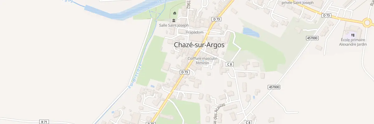 Plan du 6 Rue de la violaie à Chazé-sur-Argos