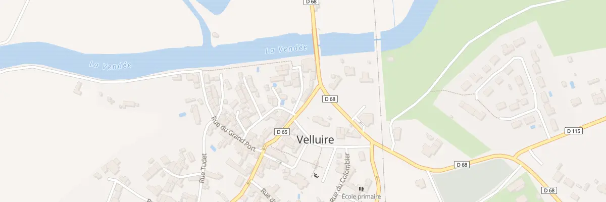 Plan du 4 Rue Georges Clemenceau Velluir aux Velluire-sur-Vendée