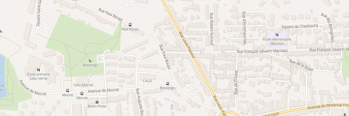 Plan du 117B Rue François Séverin Marceau à Cholet