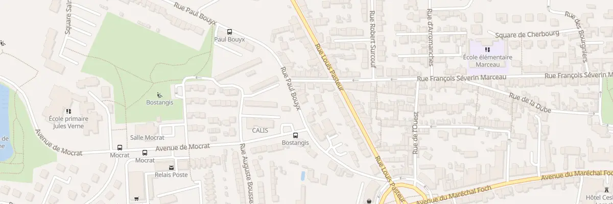 Plan du 36 Rue Paul Bouyx à Cholet