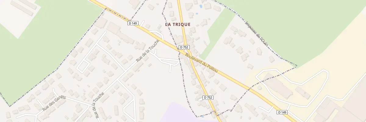 Plan du 23 Bd du Poitou Ch Largeau à Mauléon
