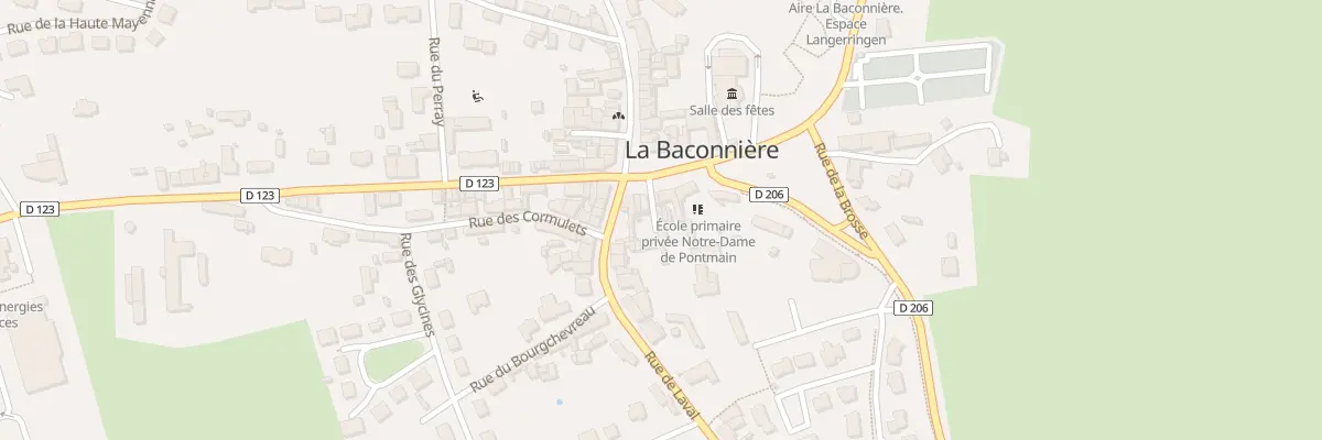 Plan du 3 Rle des Iris à La Baconnière