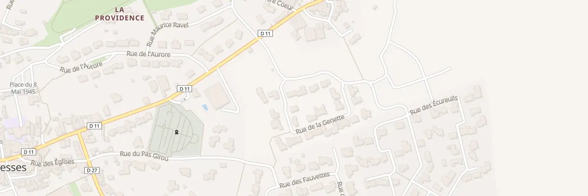 Plan du 7 Rue de la Genette aux Epesses