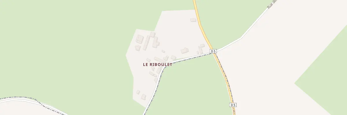 Plan du 5043 Riboulet à Saonnet