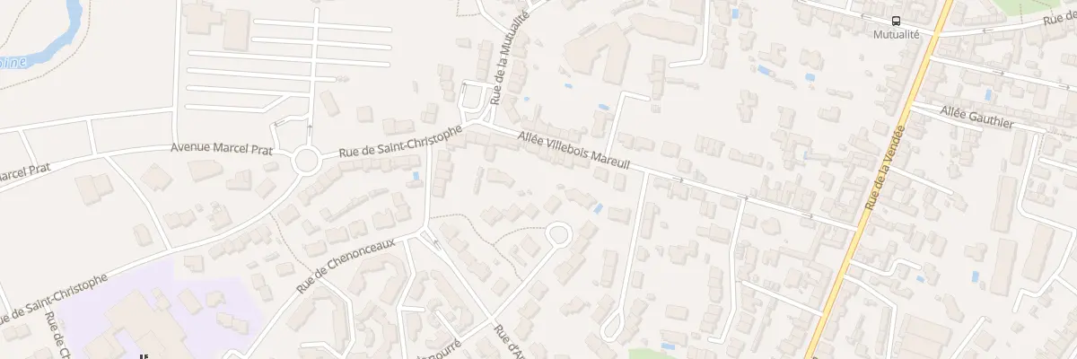 Plan du 49 All Villebois Mareuil à Cholet