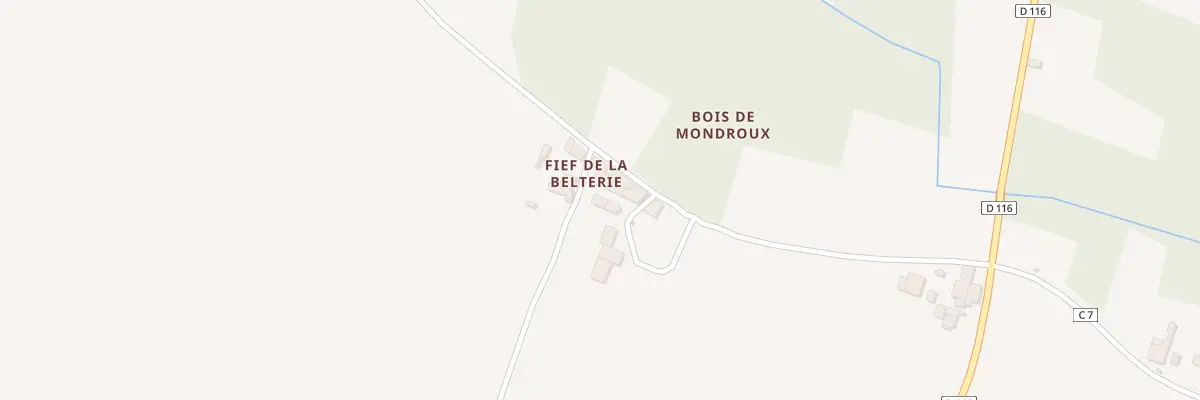 Plan du 5 La Beltrie à Forges