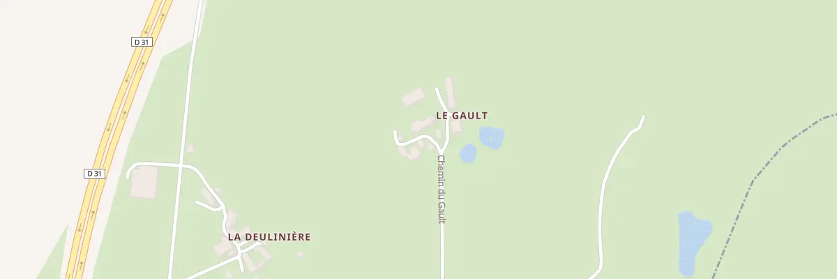 Plan du 2 Che du Gault à Saint-Hilaire-du-Maine