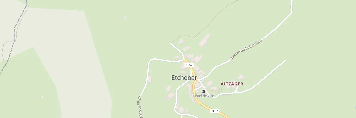Plan du 10 Che d’Arhan à Etchebar