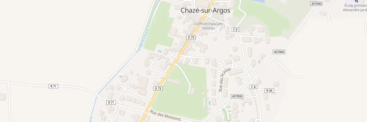 Plan du 21 Rue de la violaie à Chazé-sur-Argos