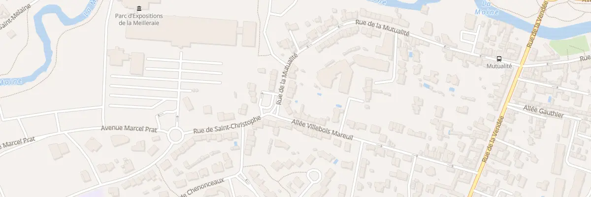 Plan du 85 Rue de la Mutualité à Cholet