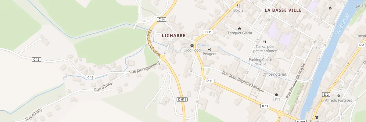 Plan du 3 Pl de la Liberté à Mauléon-Licharre