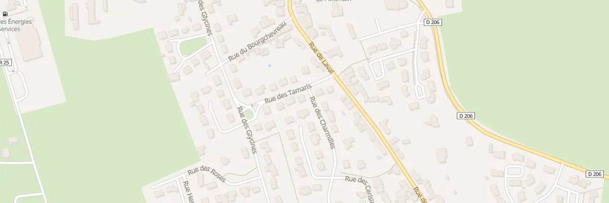Plan du 10 Rue des Tamaris à La Baconnière