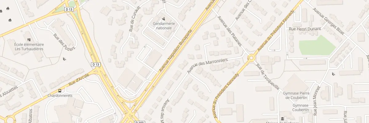 Plan du 14 Av des Marronniers à Cholet