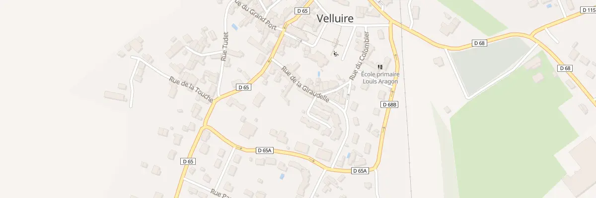Plan du 8 Rue de la giraudelle aux Velluire-sur-Vendée