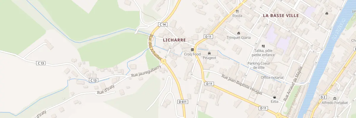 Plan du 5B Pl de la Liberté à Mauléon-Licharre