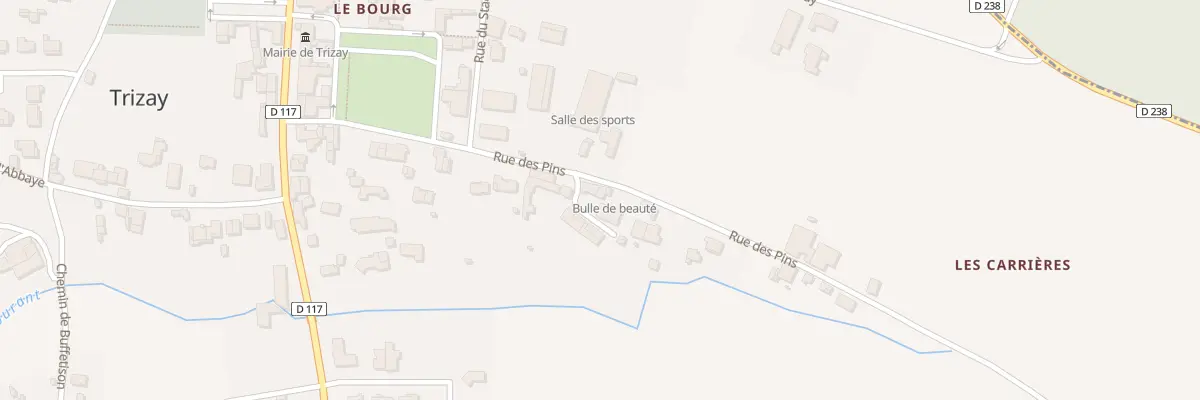 Plan du 1 Imp des Pins à Trizay