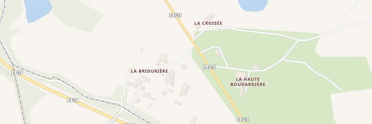 Plan du 12 La Bridurière aux Epesses