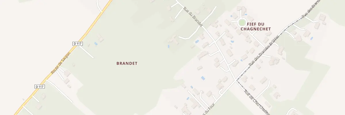 Plan du 28 Rue du Brandet à Sablonceaux