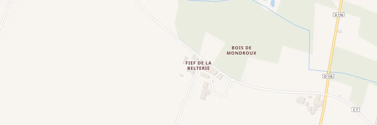 Plan du 5152 Fief de la Beltrie à Forges