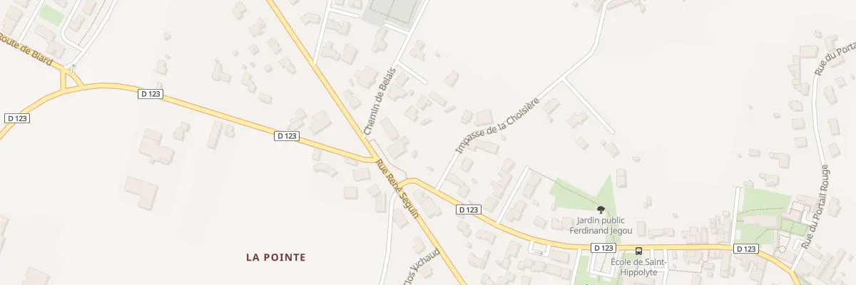 Plan du 42 Rue de la République à Saint-Hippolyte