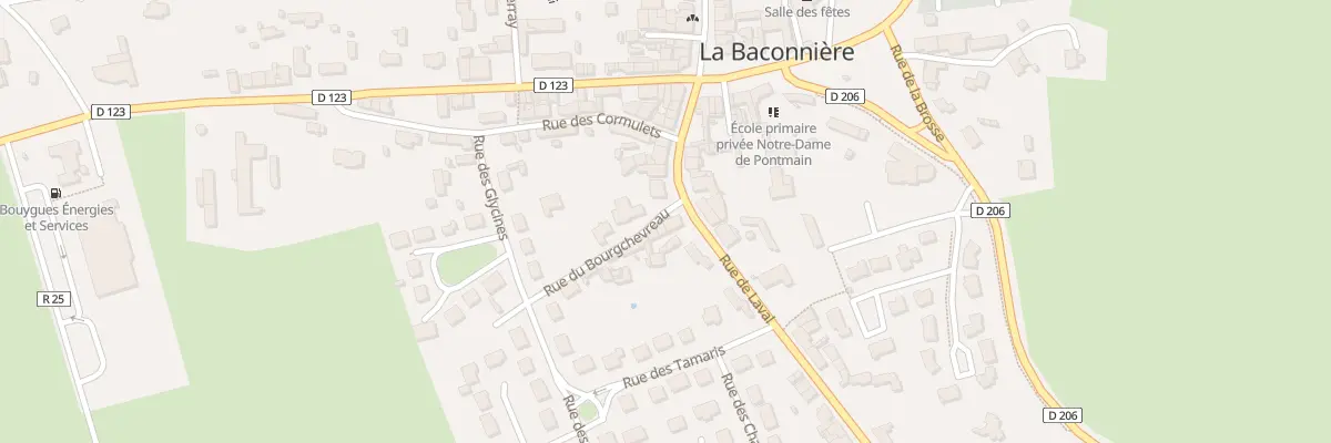 Plan du 18 Rue de Laval à La Baconnière