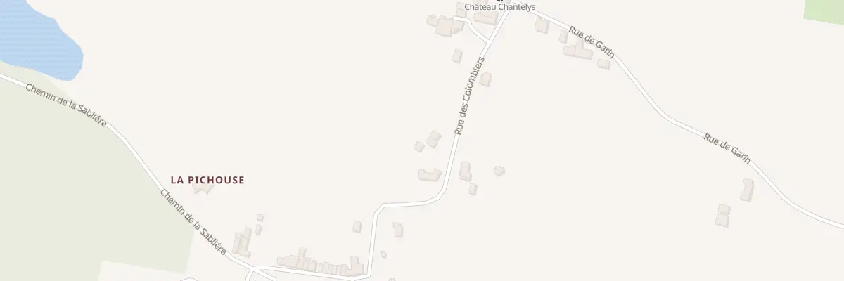 Plan du 38 Rue des Colombiers à Blaignan-Prignac