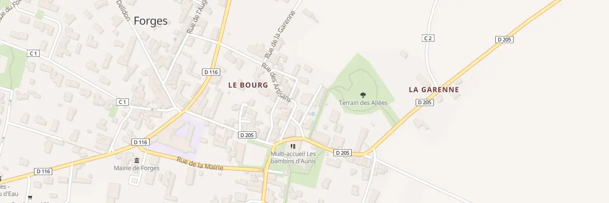 Plan du 4 Rue des Artisans à Forges