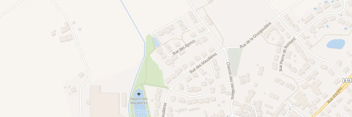 Plan du 11 Rue des Ajoncs (Jubaudiere) à Beaupréau-en-Mauges
