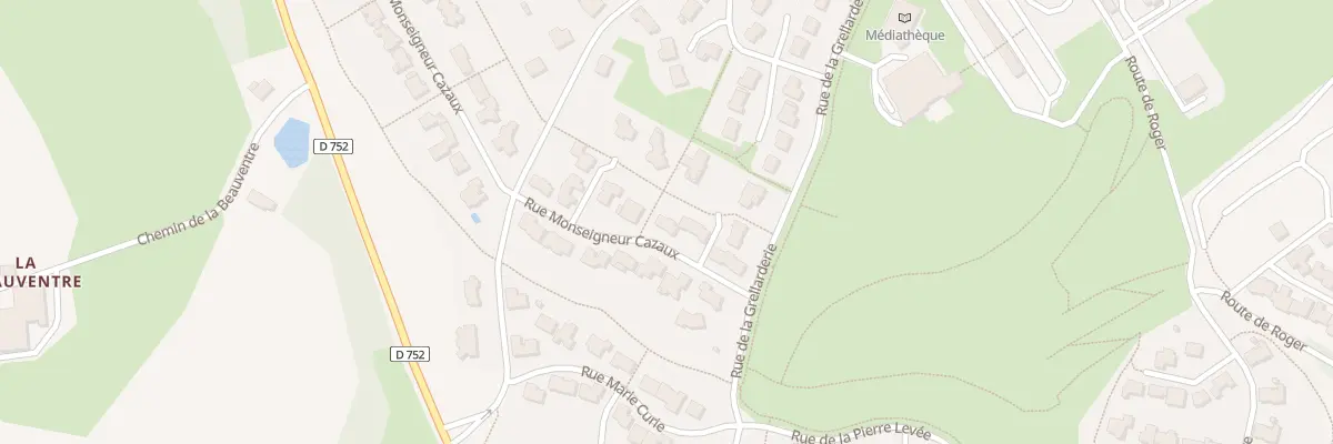 Plan du 69 Rue monseigneur cazaux à Saint-Laurent-sur-Sèvre