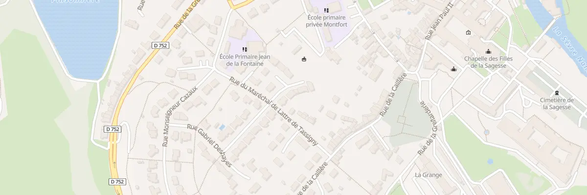 Plan du 3 Rue louis léger à Saint-Laurent-sur-Sèvre