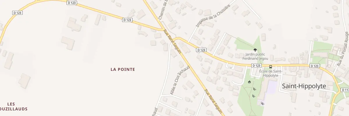 Plan du 41 Rue René Seguin à Saint-Hippolyte