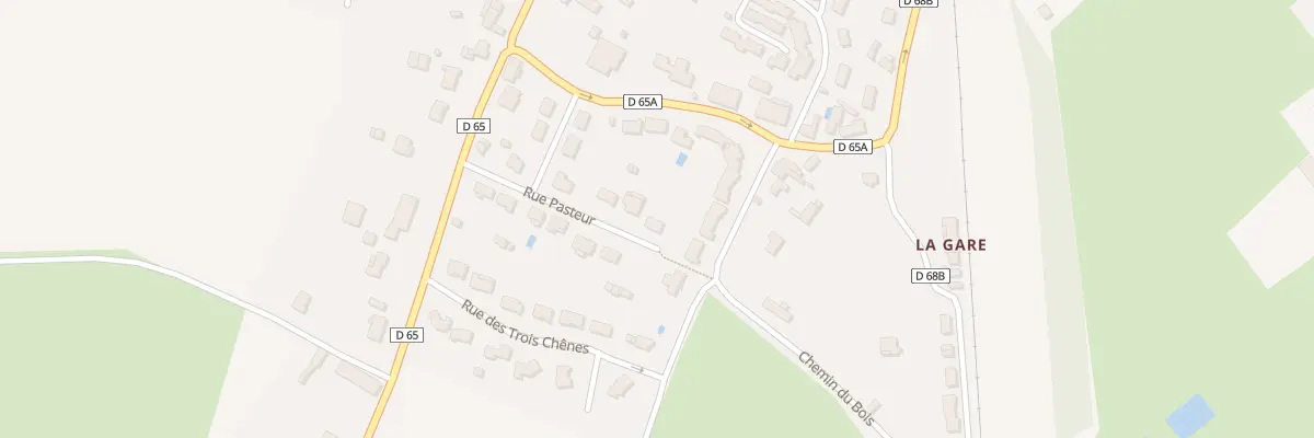 Plan du 9 Rue pasteur aux Velluire-sur-Vendée