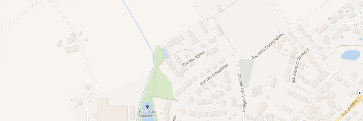 Plan du 10 Rue des Ajoncs (Jubaudiere) à Beaupréau-en-Mauges