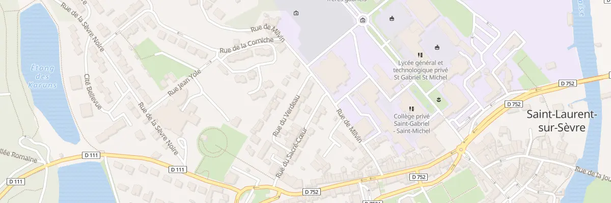 Plan du 7B Rue du verdeau à Saint-Laurent-sur-Sèvre