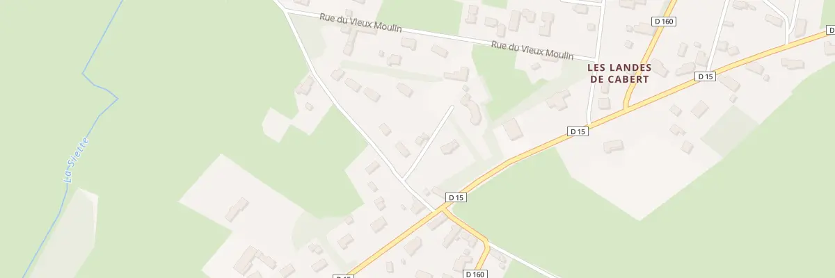 Plan du 8 Rue du Vieux Moulin au Molay-Littry