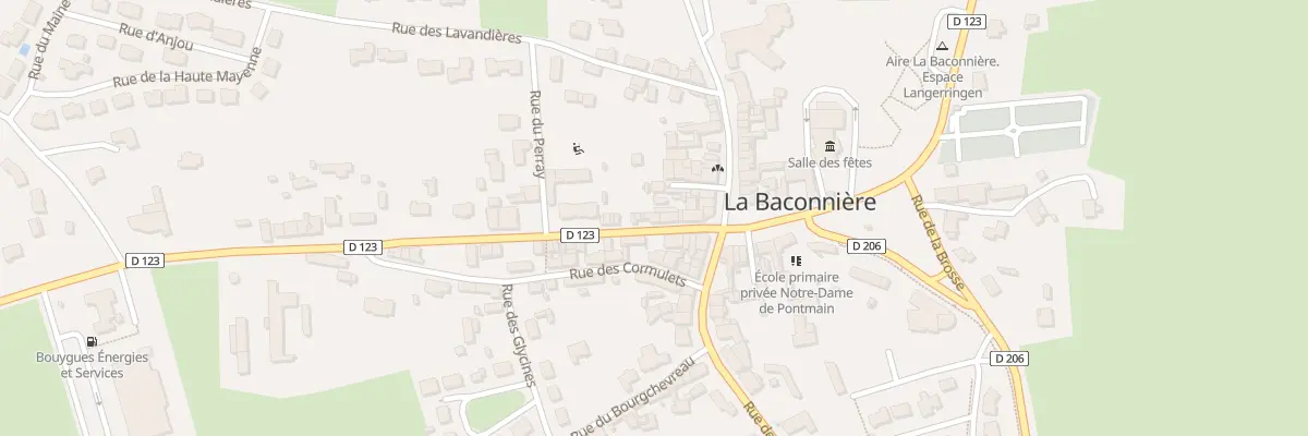 Plan du 10 Rue du Bourgneuf à La Baconnière