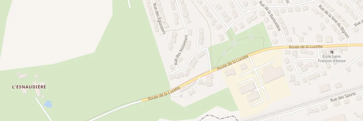Plan du 2 Rue des Noisetiers au Genest-Saint-Isle