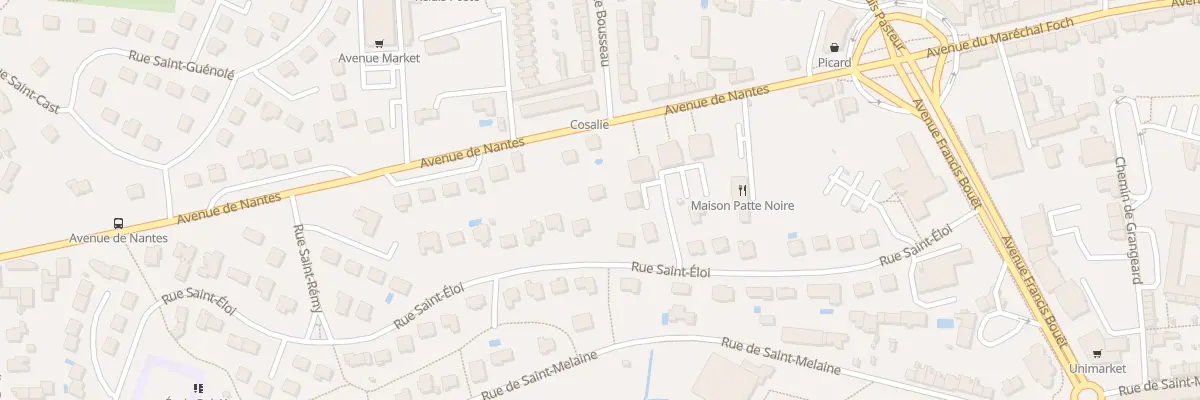 Plan du 22 Rue Saint Eloi à Cholet