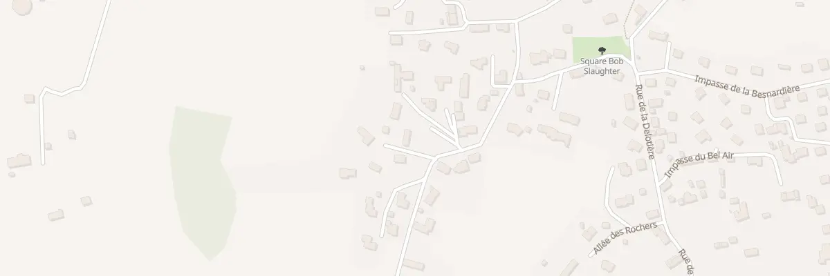 Plan du 976 Rue de la Delotiere Vire à Vire Normandie