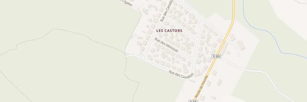 Plan du 9 Rue des Camélias à Morcenx-la-Nouvelle