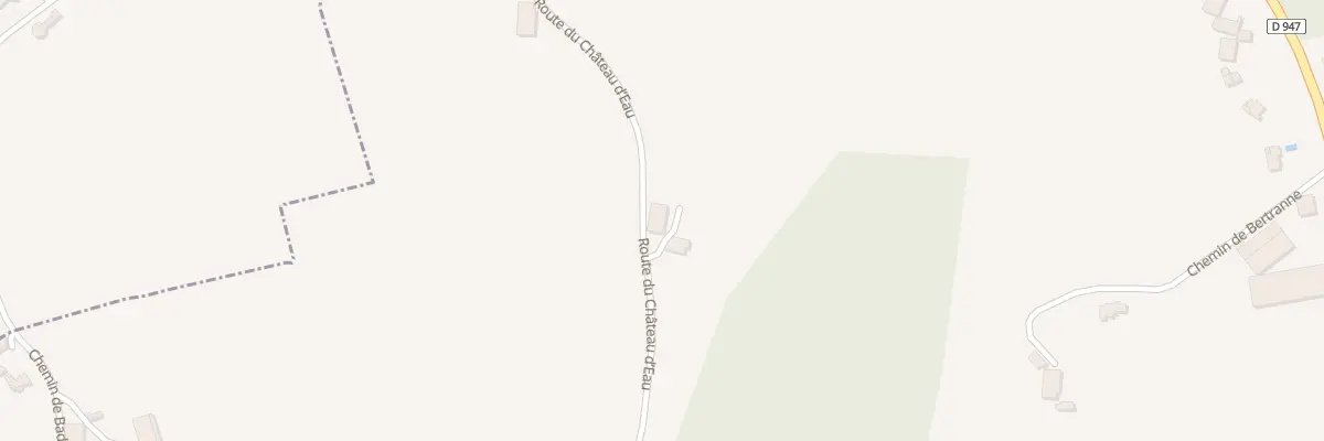 Plan du 1100 Rte du Château d’Eau à Mouscardès