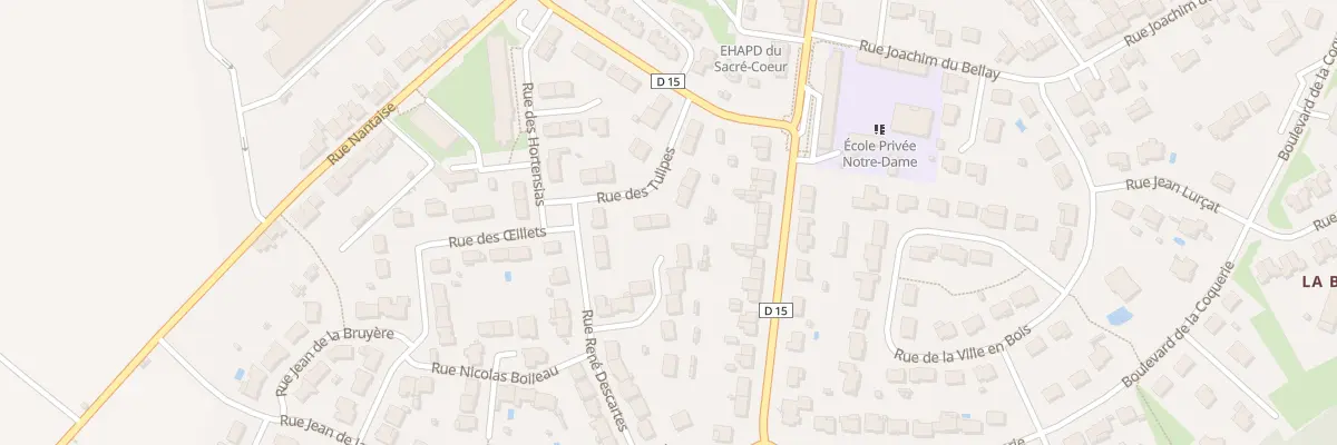 Plan du 6 Rue des Tulipes au May-sur-Èvre