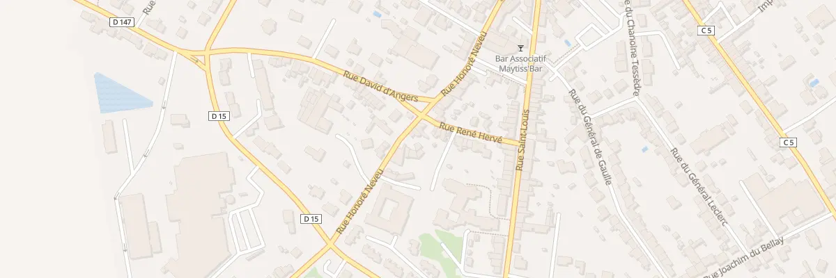 Plan du 39 Rue Honoré Neveu au May-sur-Èvre