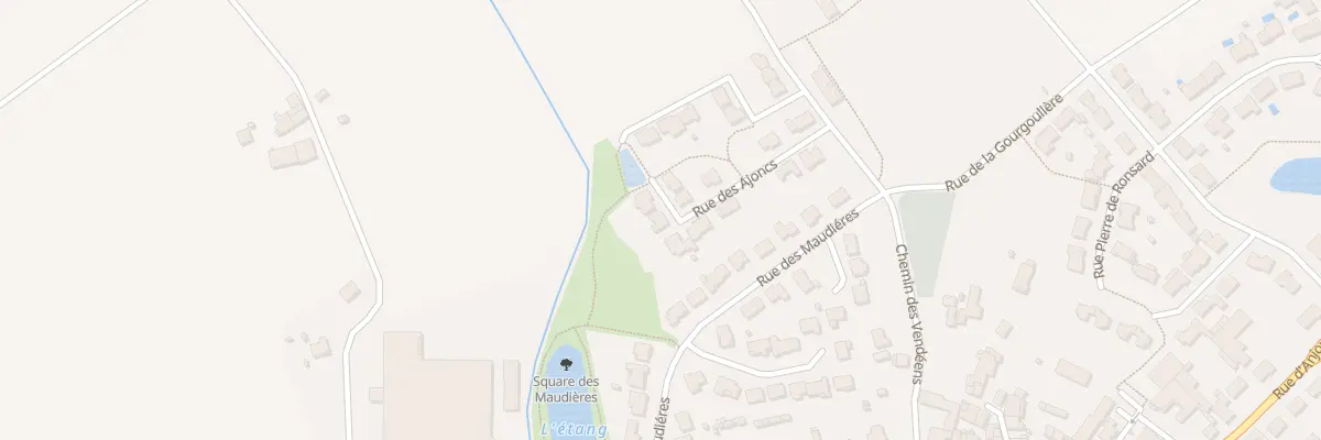 Plan du 15 Rue des Ajoncs (Jubaudiere) à Beaupréau-en-Mauges