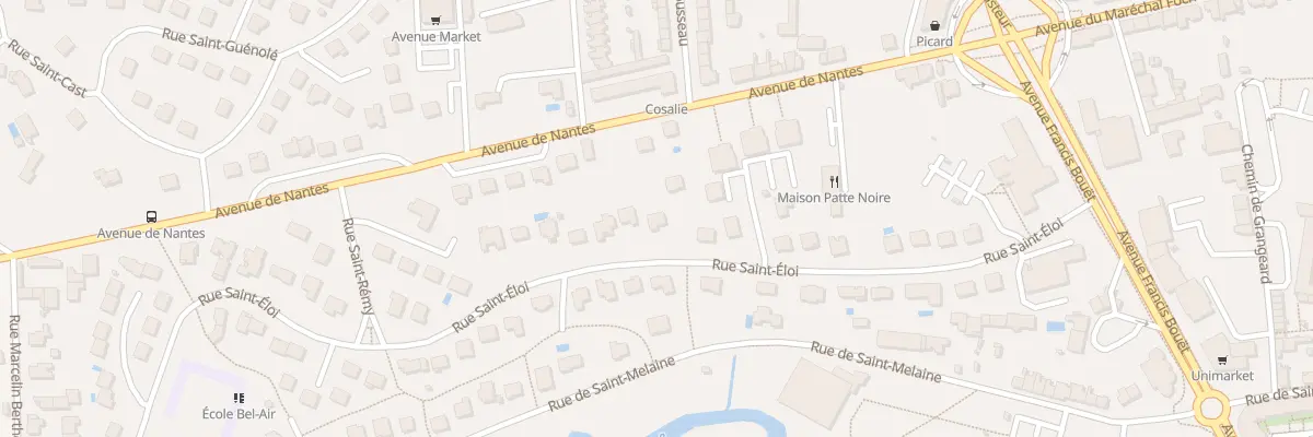 Plan du 24 Rue Saint Eloi à Cholet