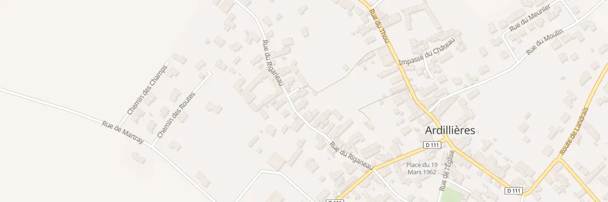 Plan du 29 Rue du Riganeau à Ardillières