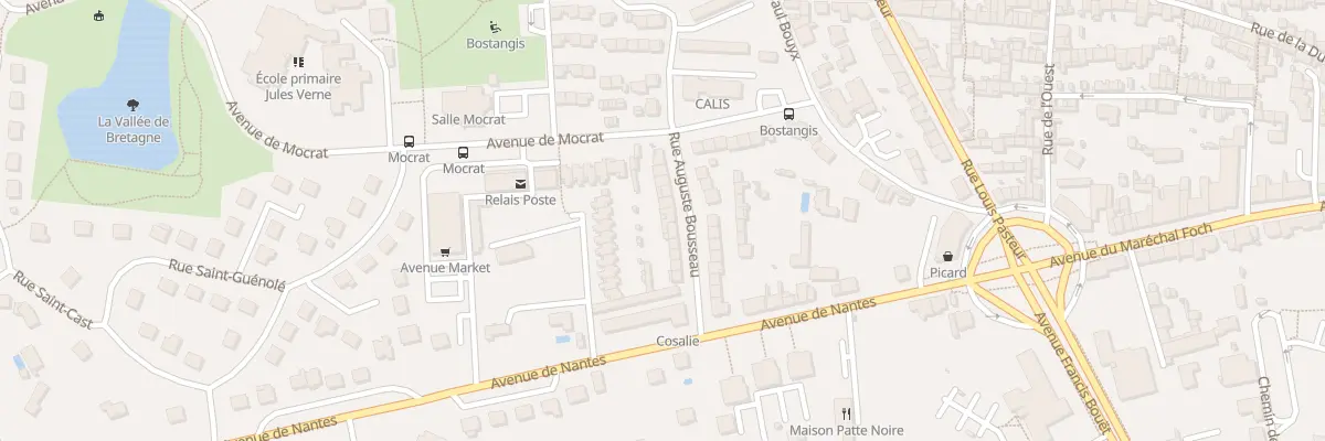 Plan du 30 Rue Doc Bousseau à Cholet