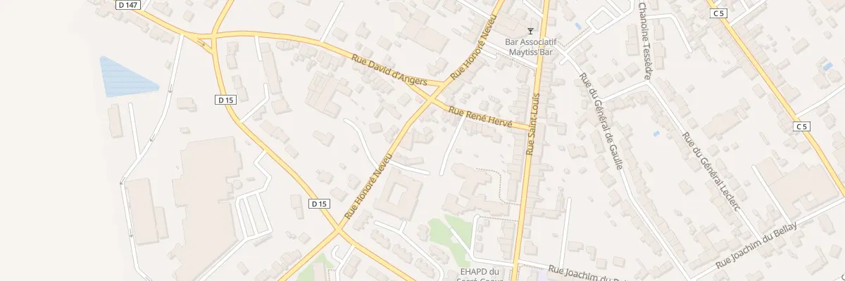 Plan du 41 Rue Honoré Neveu au May-sur-Èvre